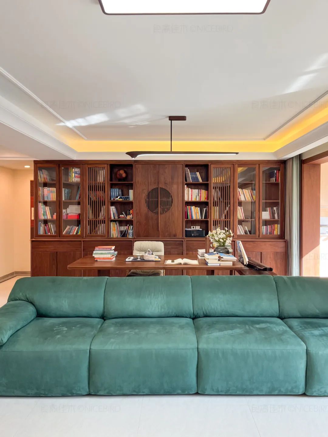 太原业主三居室,120m²里双轨客厅布局和精细小卧室,邻居看完就被种草! 7 太原业主三居室,120m²里双轨客厅布局和精细小卧室,邻居看完就被种草! 第3张案例图片