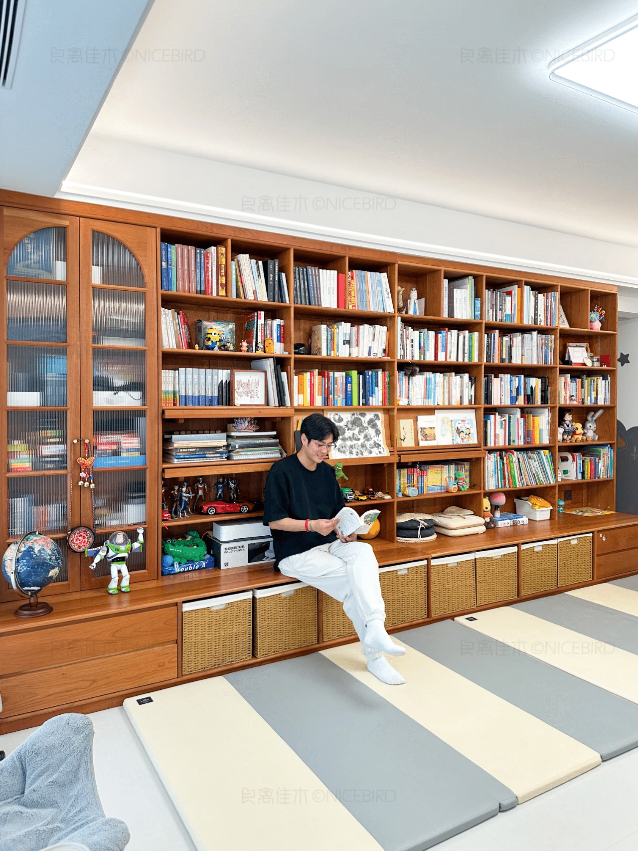 阅读、休闲、收纳三合一！这个书柜设计我给满分image-210.png-良禽佳木