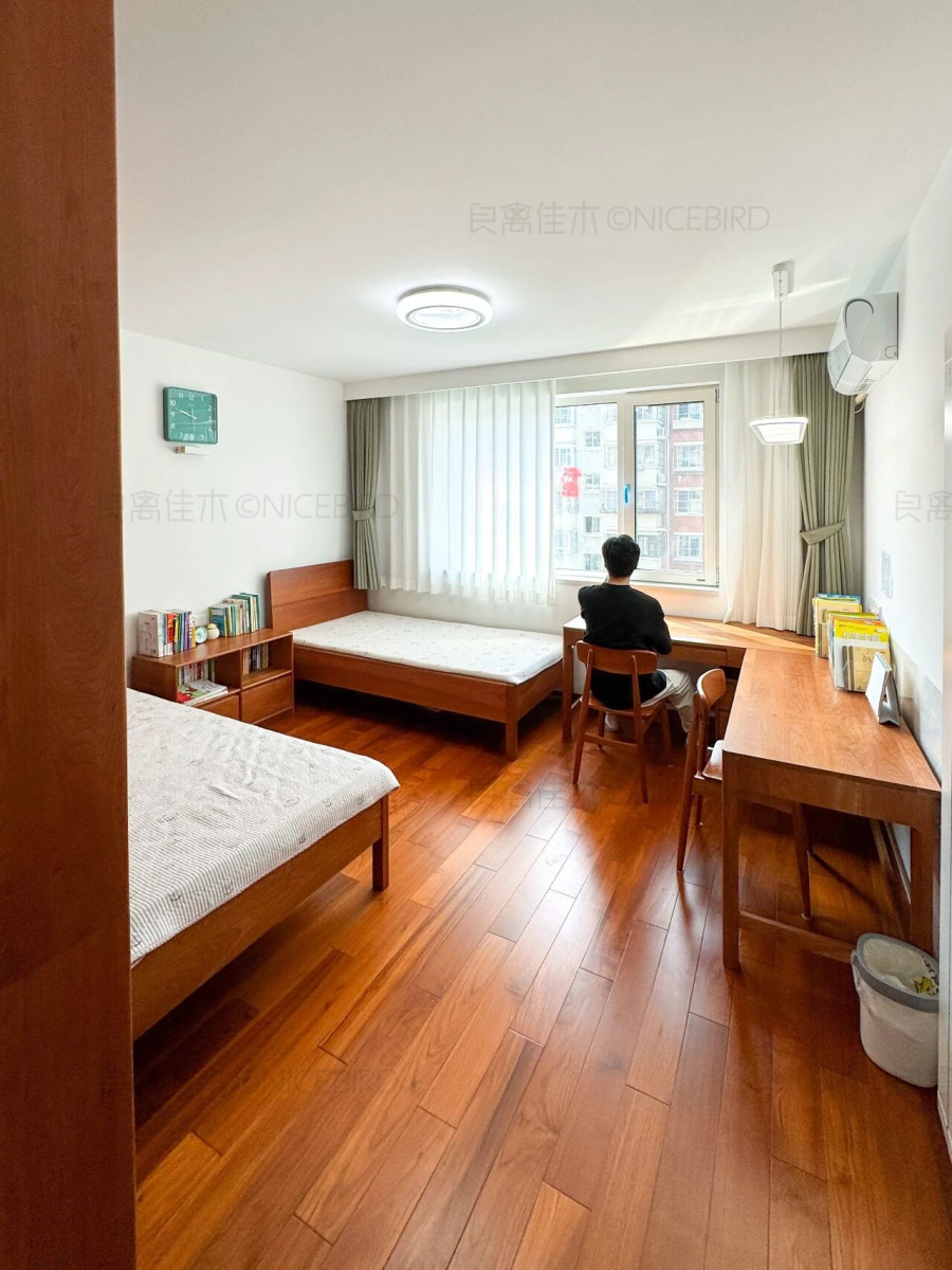 双胞胎儿童房的分合布局,公平又独立 - -