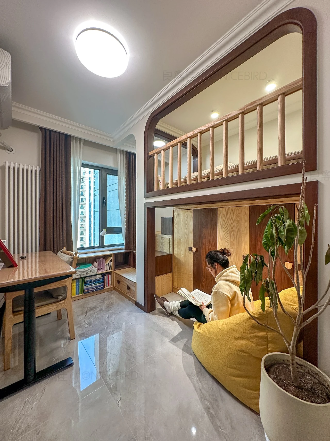 藏在8㎡里的成长乐园,实用还有童趣感! 10 image 23