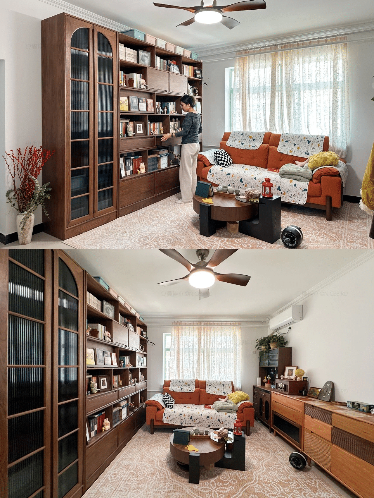 不挤也不空,小户型客厅的布局思路 13 不挤也不空,小户型客厅的布局思路 12