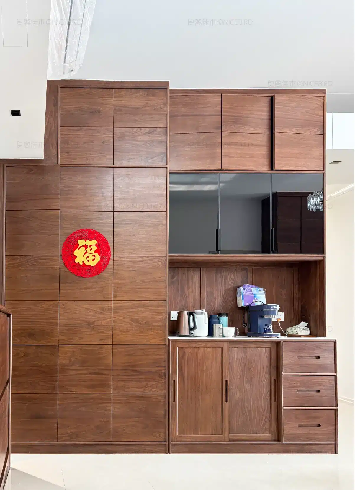 良禽佳木实木定制买家秀，中国香港客户，设计师刘洋子，第4张