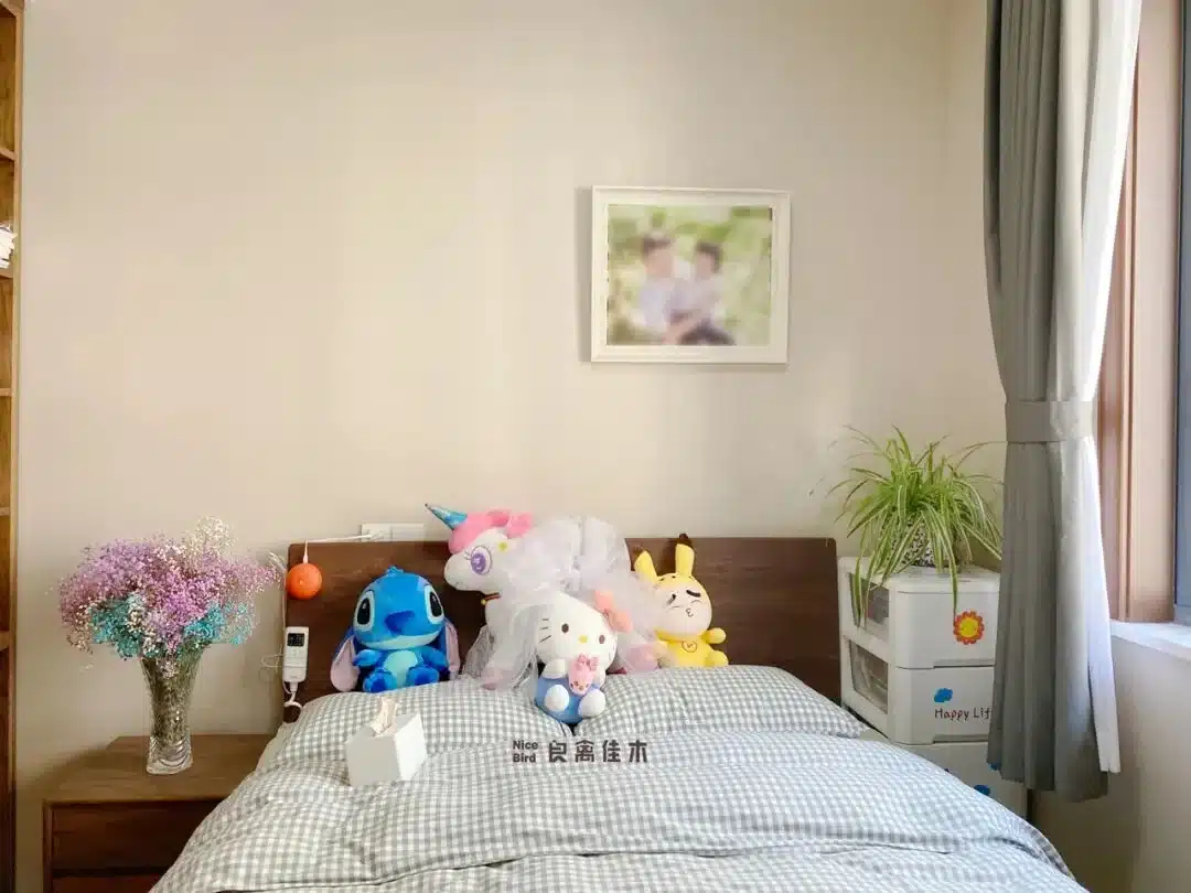 简单有温度，江苏业主大三居，把原木质感铺满全屋